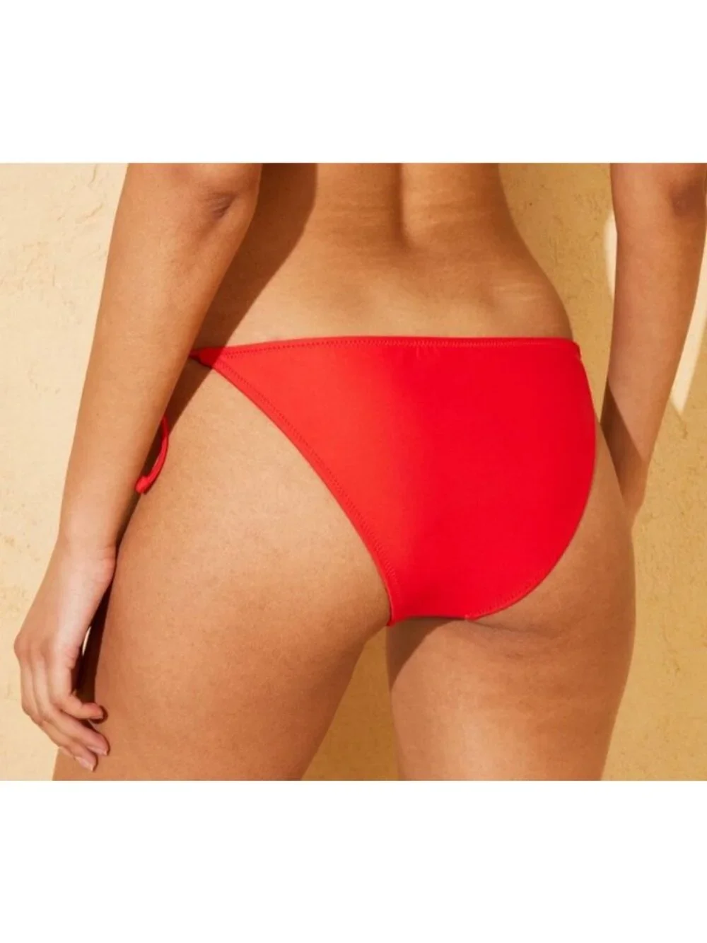 Wild Fable Red Bikini‎ Bottom Side Tie Low Rise Extra High Leg Cheeky Medium NWT